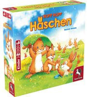Pegasus Hopp Hopp Häschen Brettspiel aus Holz in Bunt / Mehrfarbig - Bild 1