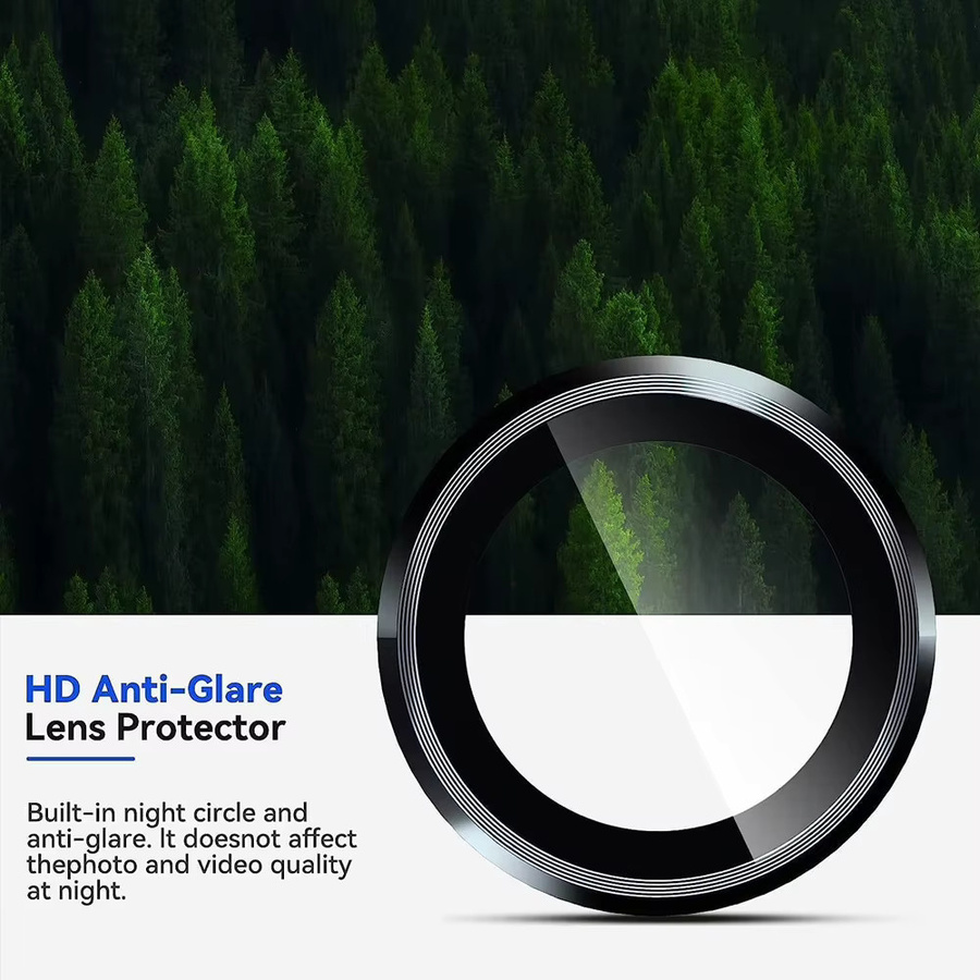 HD-Objektivschutz aus gehärtetem Glas mit Legierungsring für Samsung Galaxy S26 S25 S24 Ultra A37 A57 A55 A35 A15 in Silber - Bild 4