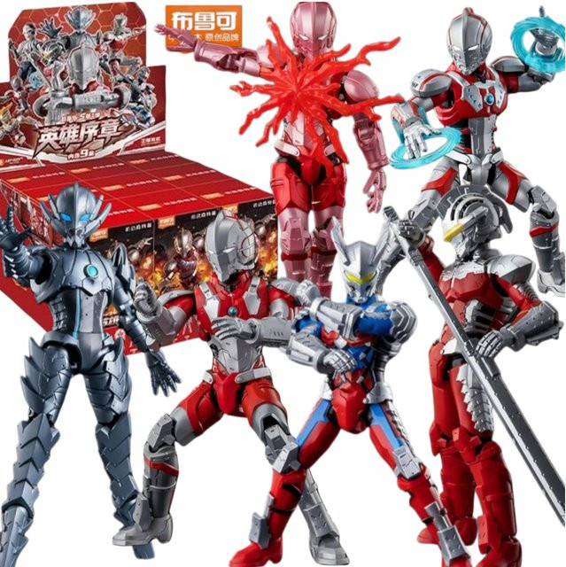 BLOKEES Ultraman Galaxy Version S 01 Modellfiguren zum Zusammenbauen - Bild 1