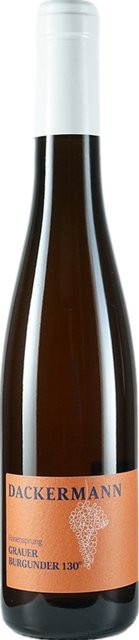 Dackermann Grauburgunder Beerenauslese 2020, edelsüß, Rheinhessen, 0,375 l - Bild 1