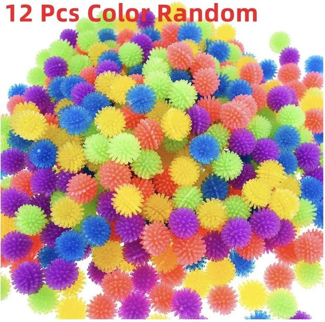 A Family Of Home Textiles Kaugummibeere Ball Igel, Mehrfarbig, Mini Massageball, Plüschtier - Bild 1