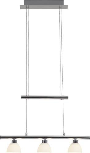 Brilliant Tonja G70579/15 LED-Pendelleuchte 3-flammig in Chrom und Weiß, höhenverstellbar und dimmbar - Bild 1