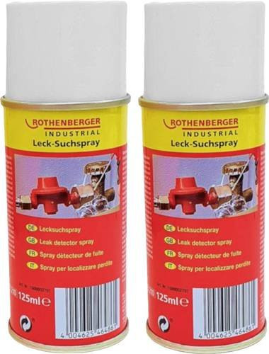 Rothenberger Industrial Lecksuchspray 2er Pack in Rot - Bild 1