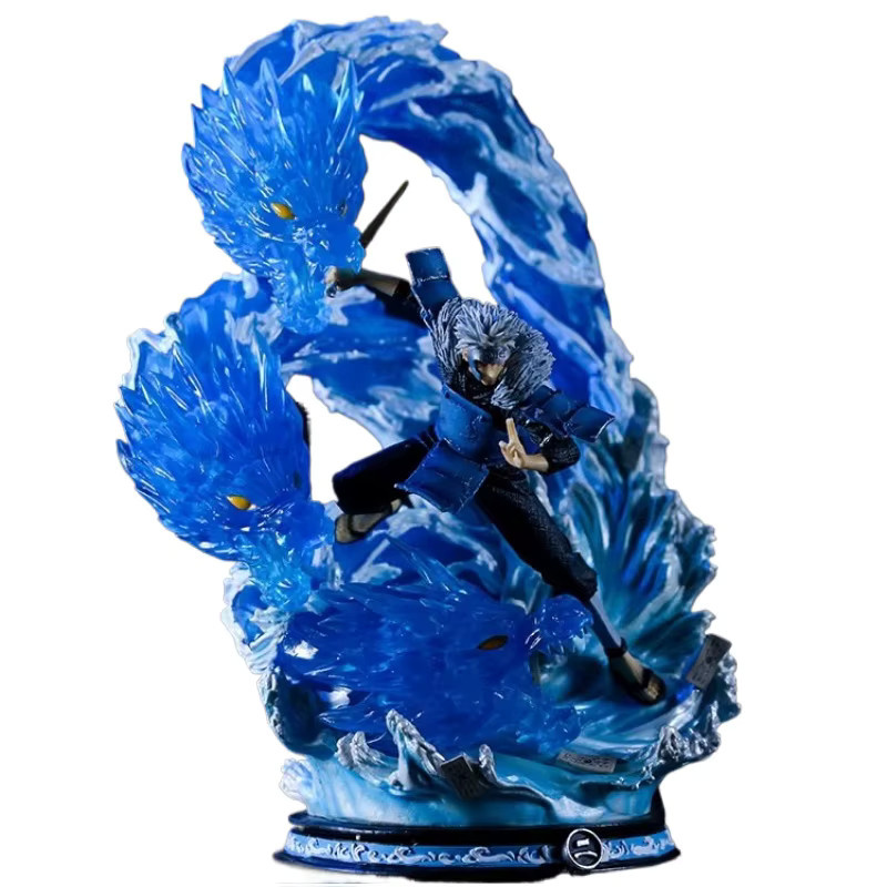 Bandai Naruto Senju Tobirama Figur, 43 cm, Kunststoff, Blau - Bild 5