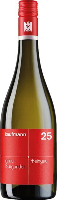 Kaufmann Pinot Grigio Weißwein, Rheingau, 2025, trocken, 0,75 l - Bild 1