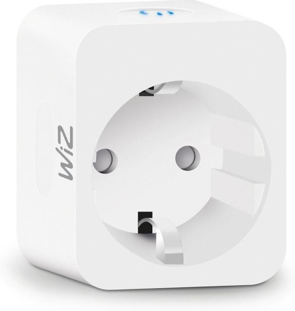 WiZ Smart Plug mit Verbrauchsmessung und Powermeter in Weiß - Bild 1