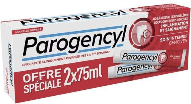 Parogencyl Zahnpasta Intensive Pflege, 2 x 75 ml - Bild 1