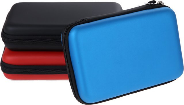 Stoßfeste EVA-Hartschalen-Tragetasche in Blau für Nintendo 3DS XL LL und New 3DS XL 3DS LL - Bild 1