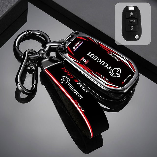 Peugeot Schlüsselanhänger Zink-Legierung, Unisex - Bild 1
