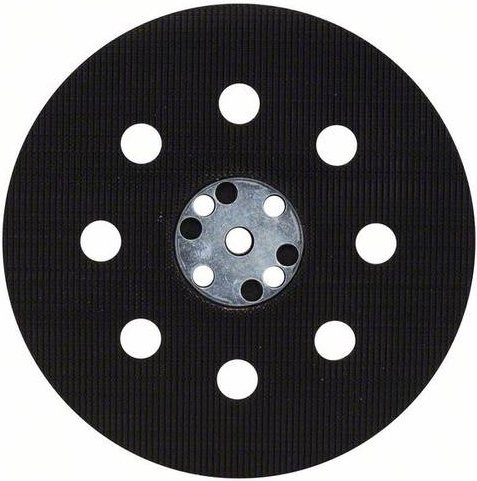 Bosch Schleifteller hart für Exzenterschleifer, Farbe: Schwarz, Durchmesser: 115 mm - Bild 1