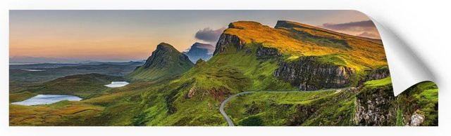 Myspotti Küchenrückwandfolie Scotland in Tile-Look, selbstklebend, Multicolor, B: 220 cm, H: 60 cm - Bild 1