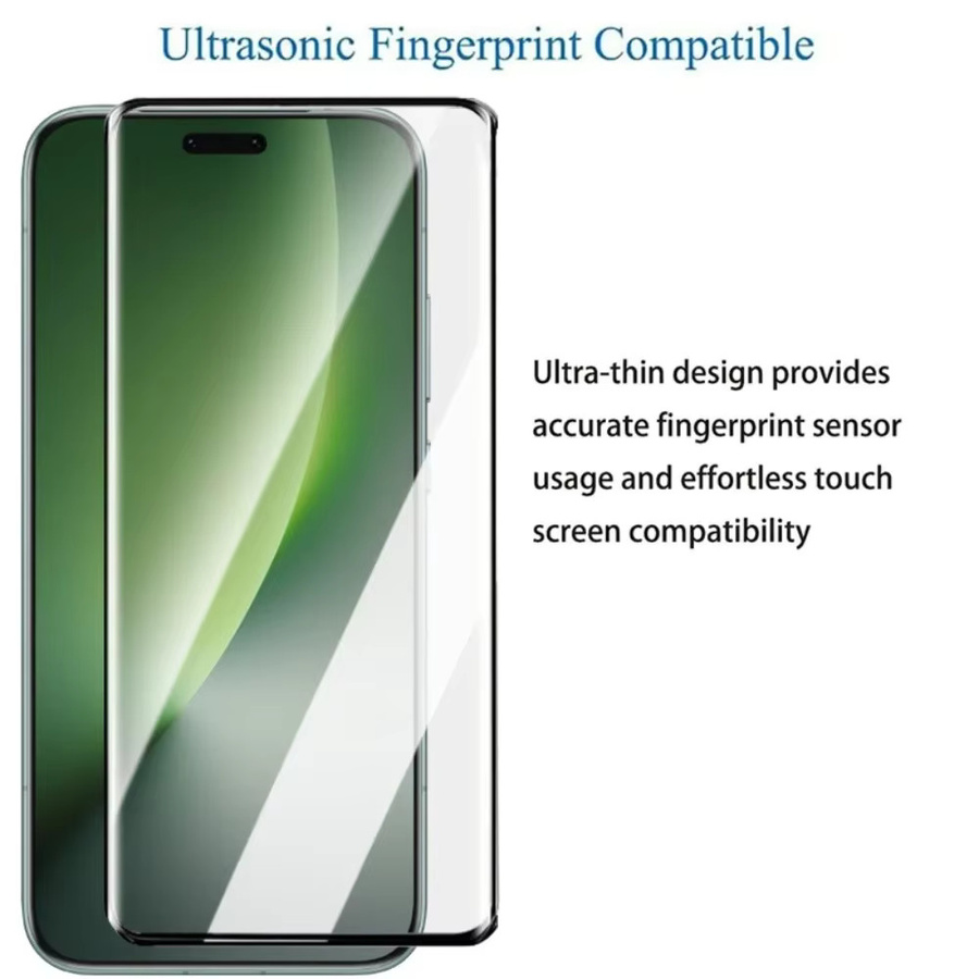2er-Set Displayschutzfolie aus gehärtetem Glas für Honor Magic 7 6 5 Pro Lite und Honor 400 300 200 Pro 100 90 Lite, transparente Vollabdeckung - Bild 2