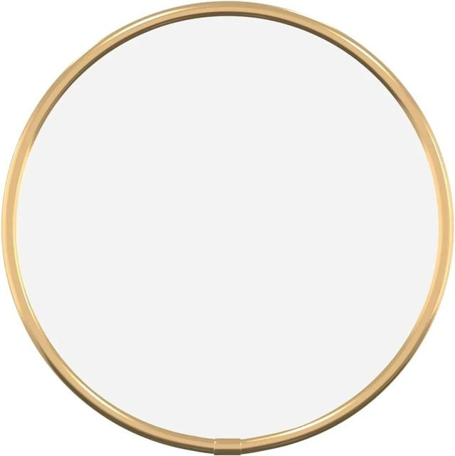 Runder Wandspiegel vidaXL in Gold, Durchmesser: 20 cm - Bild 1