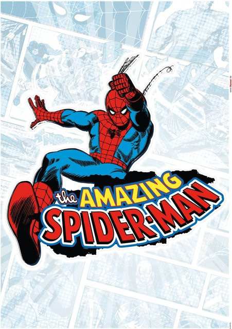 Komar Deko-Sticker Spider-Man Classic, Multicolor, Breite: 50 cm, Höhe: 70 cm - Bild 1