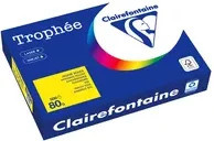 Clairefontaine Trophée Color Kopierpapier DIN A4, 80 g/m², 500 Blatt, Mehrfarbig (Gelb) - Bild 1