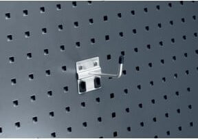 Bott Bügelhaken Perfo Plus aus verzinktem Stahl in Silber, 5 Stück, B: 50 mm, Hakenende: 35 mm, D: 6 mm - Bild 1