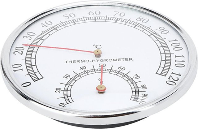 mfySpace Thermo-Hygrometer für Sauna und Innenräume, weiß - Bild 1