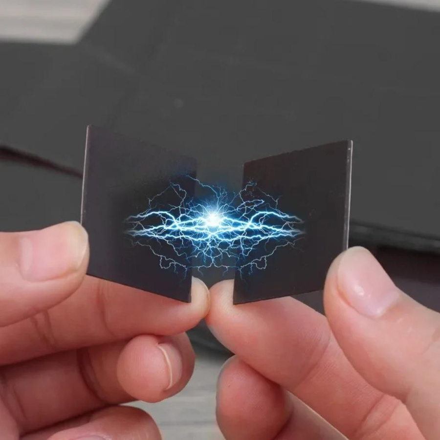 50 Stück Selbstklebende Magnetaufkleber Quadratisch Flexibel für DIY Bastelarbeiten Haushalt Büro und Kühlschrank - Bild 8