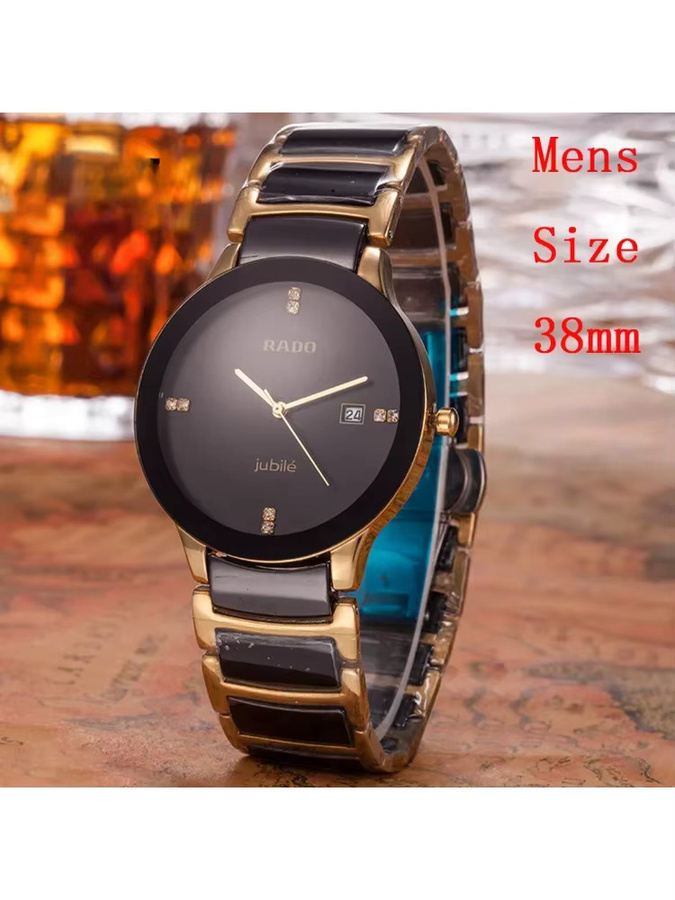 Rado Analoguhr, Keramik, Schwarz, Bicolor, Unisex - Bild 2