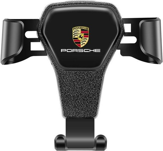 Schwerkraft Auto Handyhalterung für Porsche Lüftungsschlitz Clip Halterung Ständer in Schwarz - Bild 1