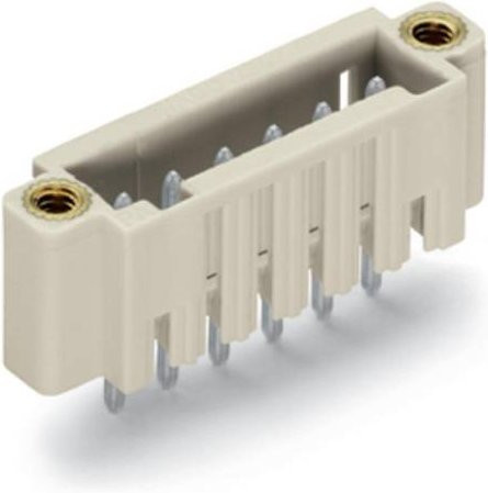 WAGO Stiftleiste 2140 Standard in Grau oder Beige, Rastermaß 3,50 mm, 100 Stück - Bild 1