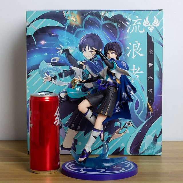 Bandai Genshin Scaramouche Wanderer Actionfigur PVC Statue 24cm - Bild 1