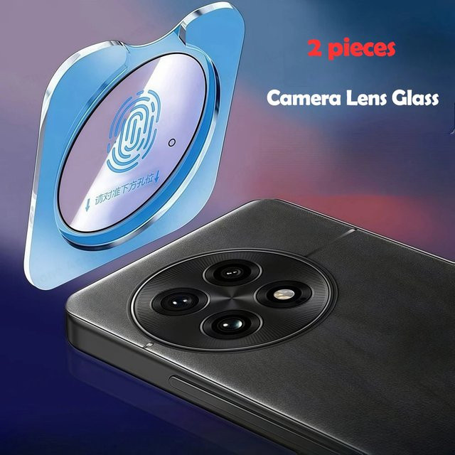2er-Set HD gehärtetes Glas Kamera Objektiv Schutz für OnePlus Ace5 Ultra, transparent - Bild 1