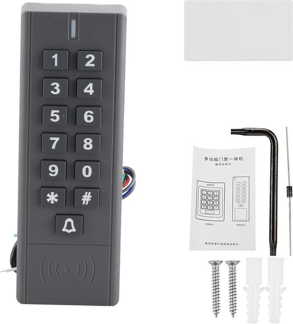 TOMTOP RFID Tastatur-Zugriffskontrollkartenleser mit Passwortfunktion IP67 wasserdicht in Weiß - Bild 1