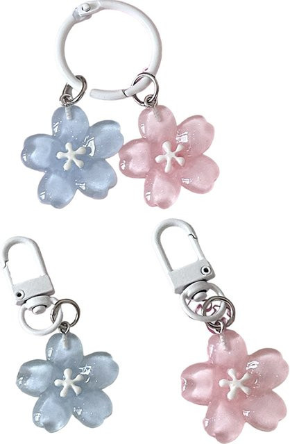 SayMakerLace Schlüsselanhänger Blume, Gelee Farbe, Unisex - Bild 1