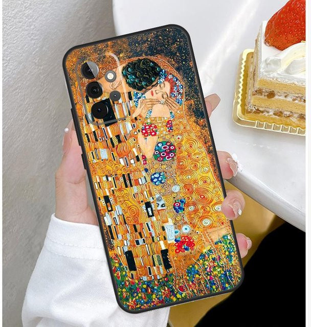 Samsung Handyhülle mit Gustav Klimt Design für Galaxy A55 A35 A14 A34 A54 A73 A53 A33 A23 A13 A12 A32 A52 A51 A22 5G in Multicolour - Bild 1