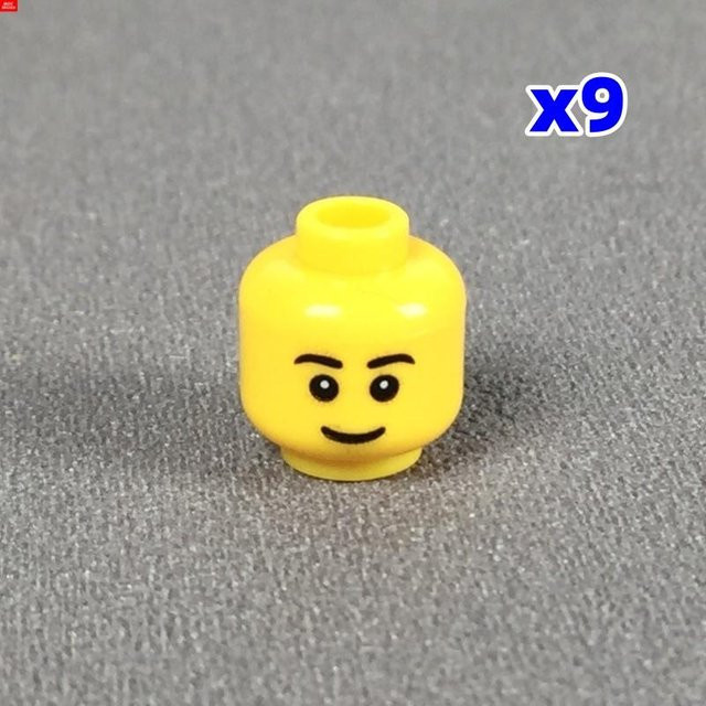 Yiran toy MOC Steine Zeitloser Lächeln Lachen Ausdruck, 9-teiliges Set, ab 6 Jahren - Bild 1