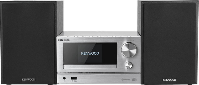 Kenwood M-7000S Smart Micro Hi-Fi System Stereoanlage in Silber mit Bluetooth und USB-C - Bild 1