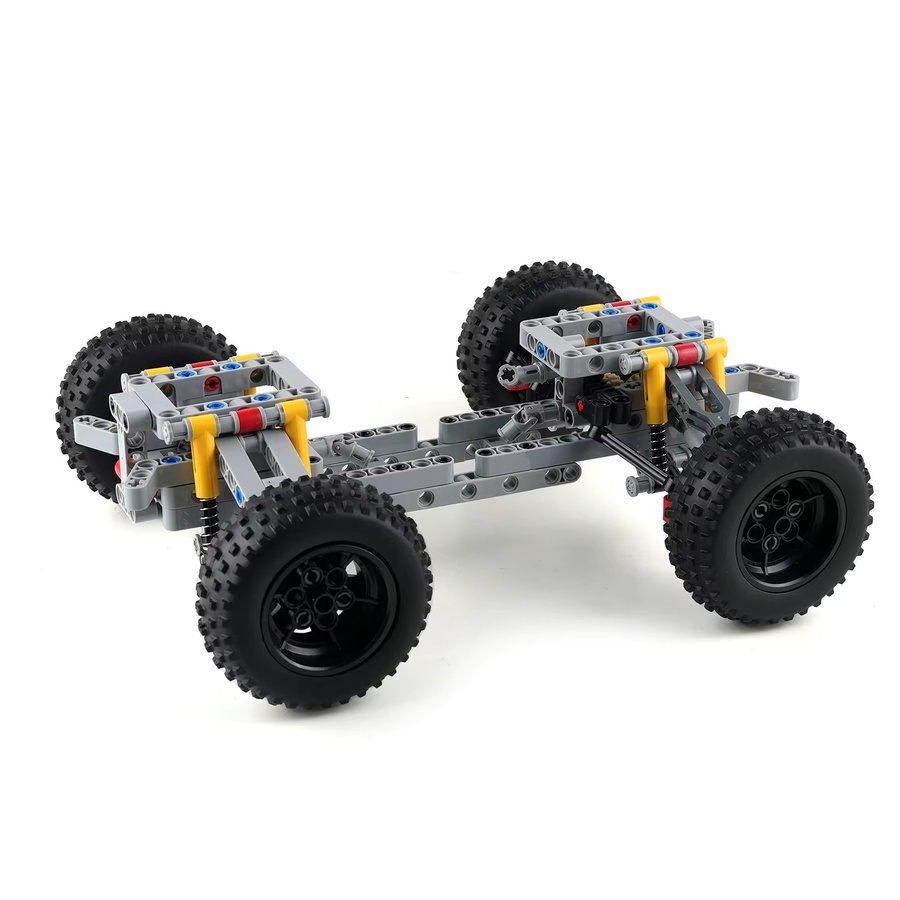 wishiot MOC 4WD Baustein-Chassis, Tech-Auto, Fahrzeuge - Bild 3