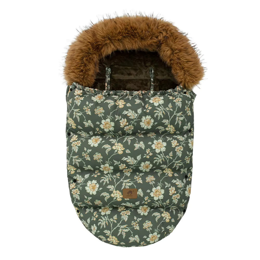 HOUSBAY Baby Kinderwagen Fußsack Winddicht und Warm in Grün, 92 cm - Bild 5