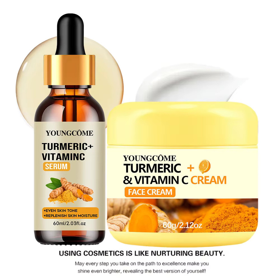 YOUNGCOME Gesichtscreme Set mit Vitamin C, Kollagen und Retinol - Bild 1