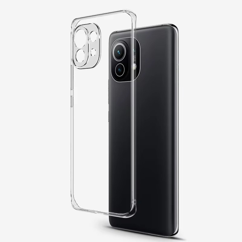 Transparente Ultradünne TPU-Silikon Hülle für Xiaomi 11 Lite 5G NE und Xiaomi 11 Lite 4G - Bild 6