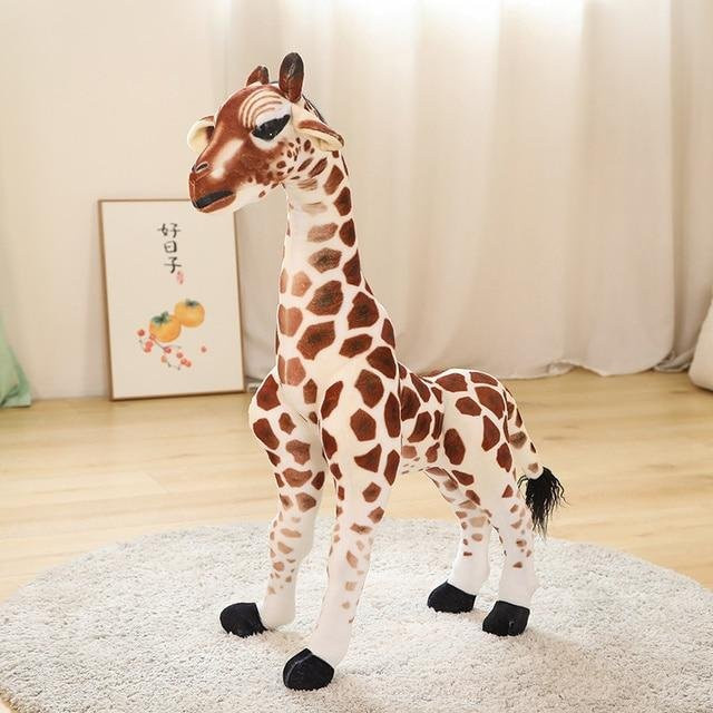 Binchi Keji Travel Giraffen Plüsch, Plüsch Puppe, rotbraun, 47cm - Bild 1