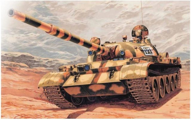 Italeri Rus. T-62 Kampfpanzer, Modellfahrzeug, 1:72 - Bild 1