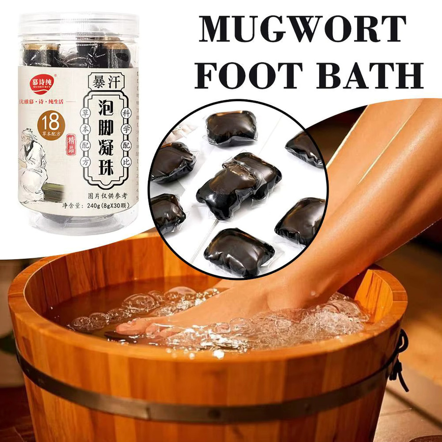 Fußbadperlen mit Kräuteressenz, Unisex - Bild 2