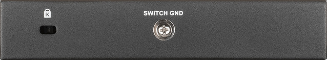 D-Link DGS-1100-05PDV2 Gigabit Smart Switch mit 5 Ports und PoE-Funktion in Schwarz - Bild 1