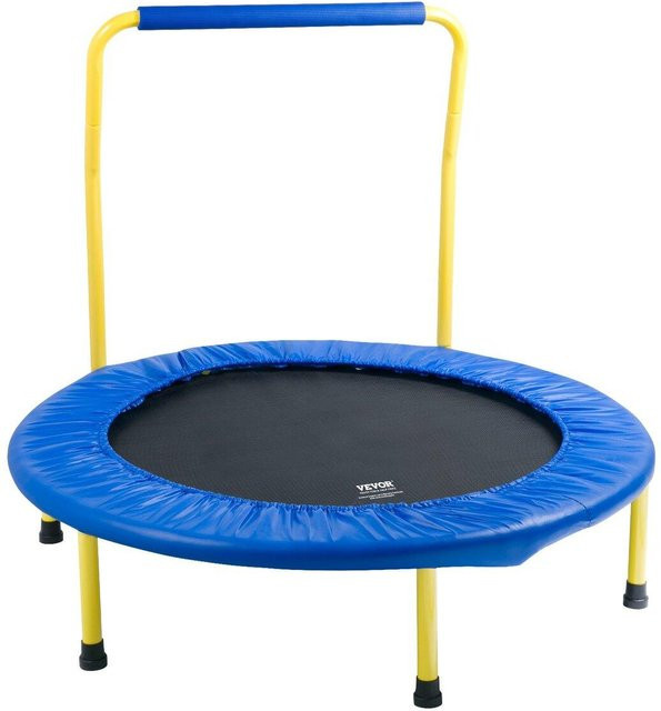3FT Trampolin für Kinder, faltbares Mini-Baby-Trampolin, ab 3 Jahre - Bild 1