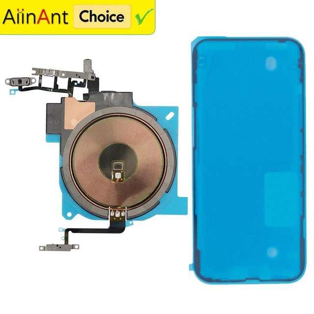 AiinAnt OEM-Aufkleber und Flexkabel Set für iPhone 12 13 14 15 Pro Max Mini Plus mit NFC und kabellosem Laden in Multicolour - Bild 1