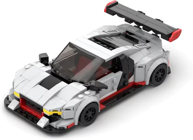 InhawBrick Technischer Sport Speed Racing Car GT3, Baustein, Modell - Bild 1