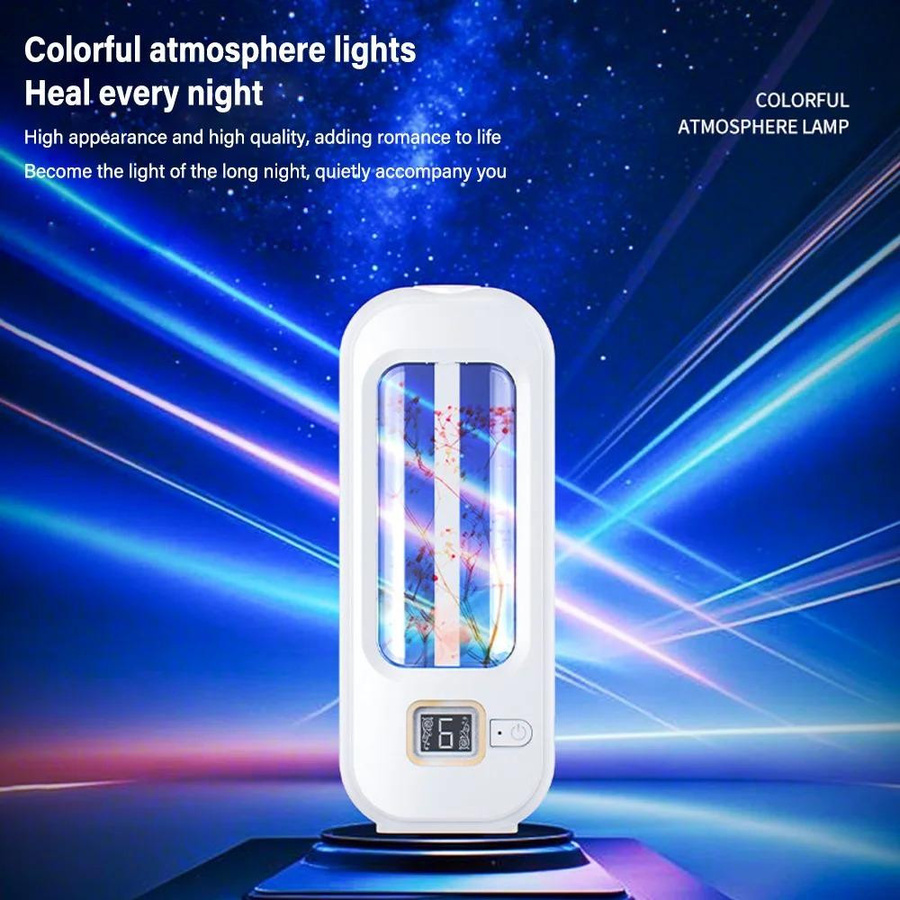 Meiteai-All Wandmontierter Aroma Diffusor mit 6 Modi, Elektrischer Lufterfrischer und Luftbefeuchter für Ätherische Öle, Weiß - Bild 5
