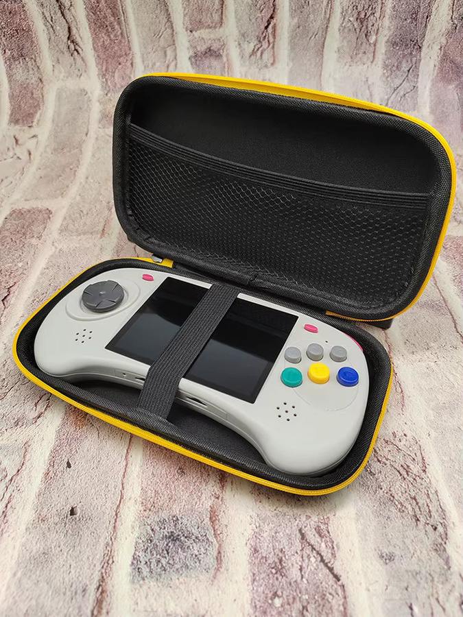 ALLOYSEED EVA-Hartschalen-Tragetasche für RG ARC-D und RG ARC-S Handheld-Spielekonsolen, stoßfeste und kratzfeste Tasche mit Netztasche - Bild 6