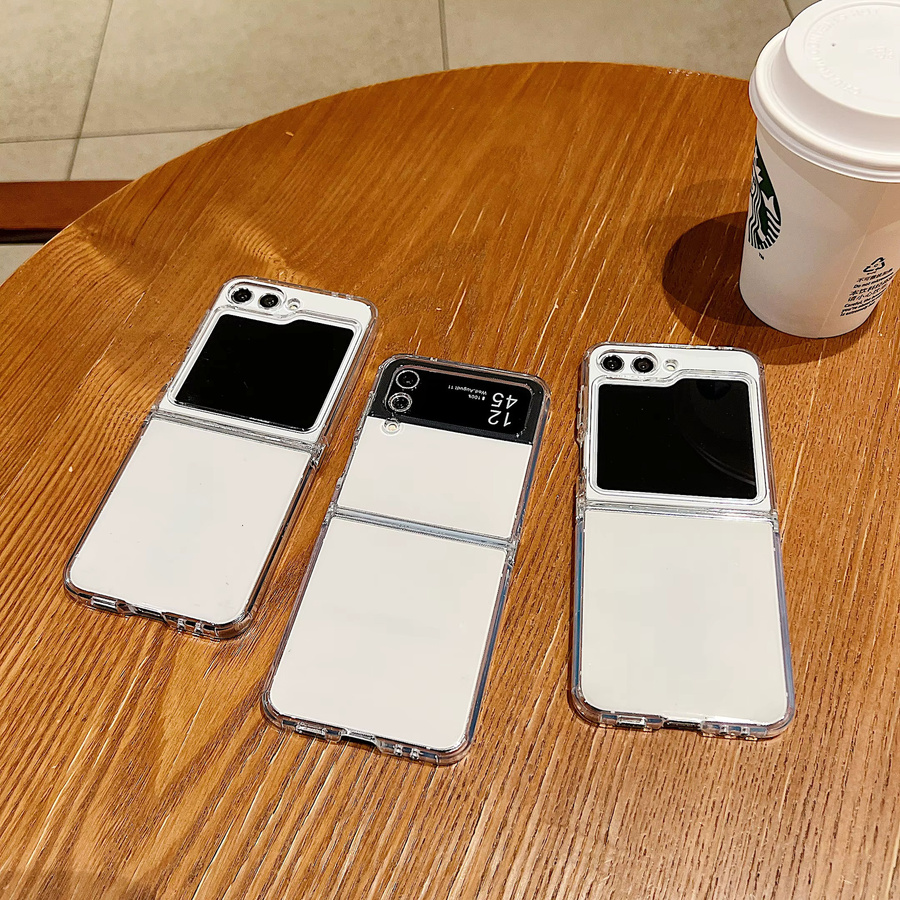 Transparente TPU-Schutzhülle für Samsung Galaxy Z Flip 8, 7, 6, 5 5G - Bild 3