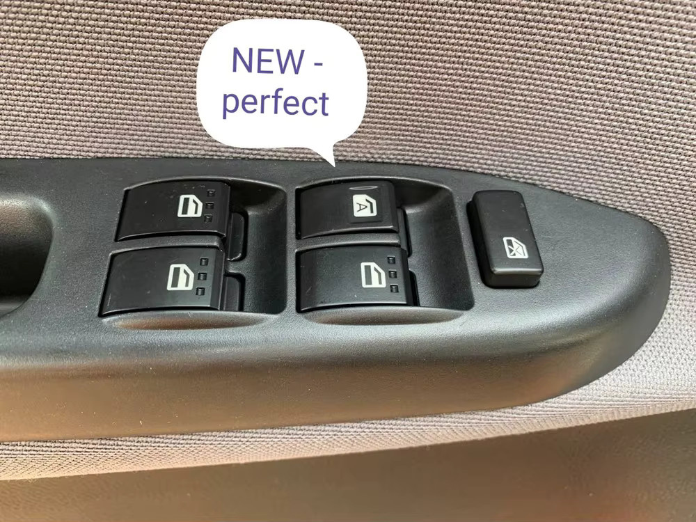 Malcayang Fensterheber-Hauptschalter in Schwarz für Daihatsu Sirion und Terios J2 - Bild 5
