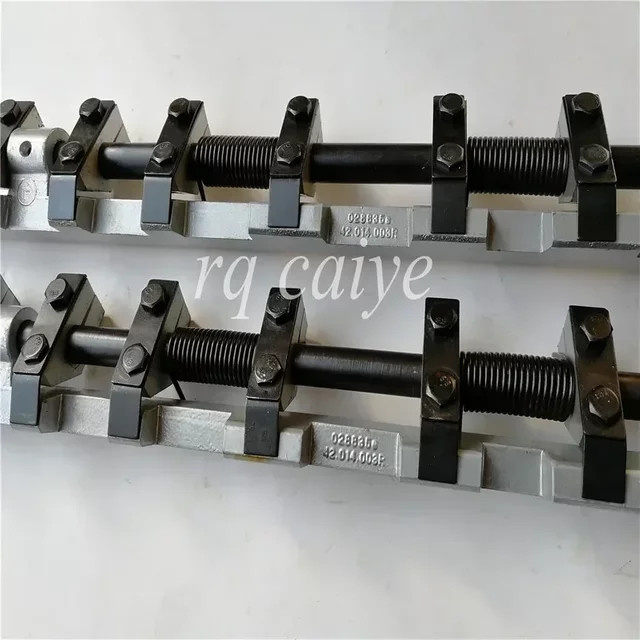 Heidelberg GTO46 Greiferstange Offset Ersatzteil in Silber (42.014.003F) - Bild 1