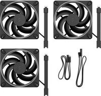 Fractal Design Momentum 14 RGB Gehäuselüfter in Schwarz Multicolor - Bild 1