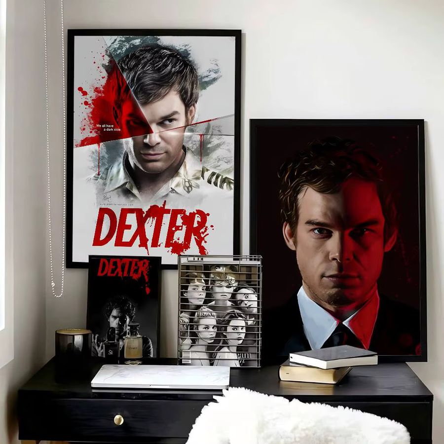 Dexter Morgan Poster Selbstklebender Wandaufkleber aus wasserfestem Papier für dein Zuhause oder die Bar - Bild 4